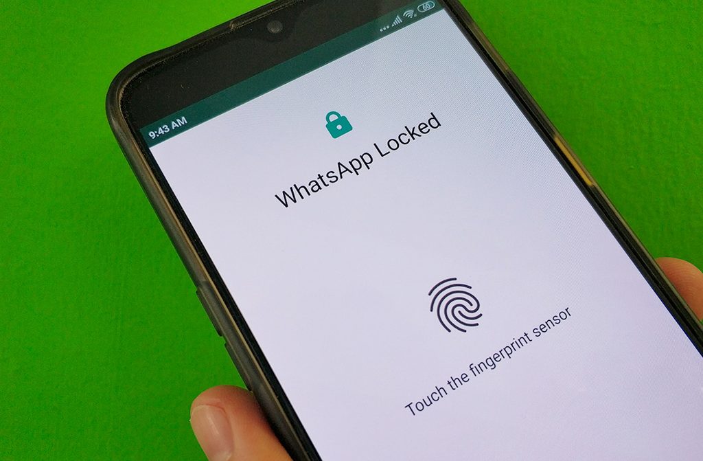 whatsapp fingerprint feat en