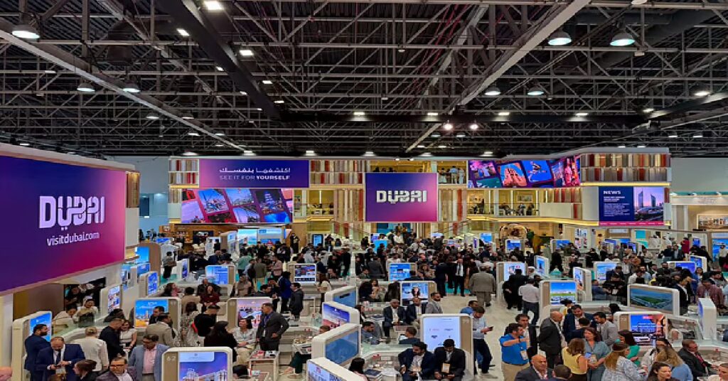 ATM 2026 UAE tourism വെല്ലുവിളികൾ തുടരുന്നു, പക്ഷേ യുഎഇയുടെ ടൂറിസം സ്വപ്നങ്ങൾക്ക് വേഗം; ATM 2026ലെ പ്രധാന ഹൈലൈറ്റുകൾ 1 DUBI