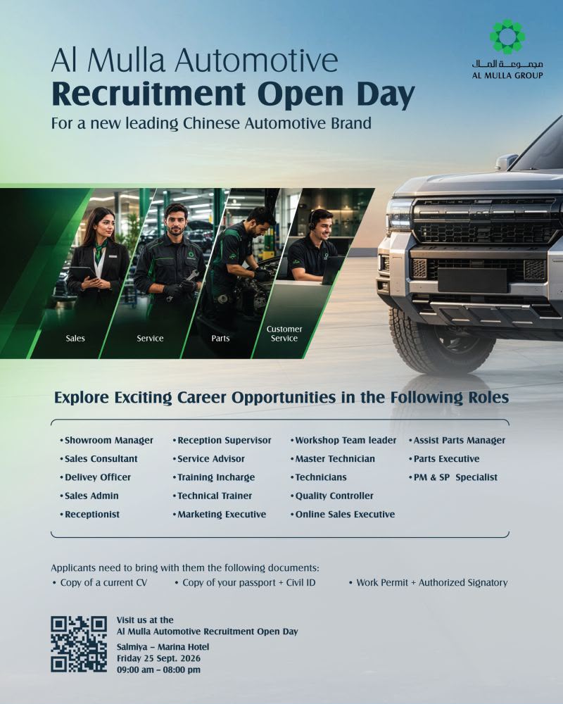 Al Mulla Group Recruitment 2026: Multiple Jobs Open in Kuwait|Apply Now For Latest Vacancies 2 IMG 20260923 WA0039