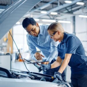 Mechanic Wearing an Industrial Oilblock Uniform Serviced by Prudential e1789202186452
