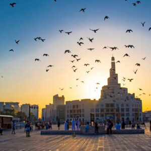 Sunrise in Doha e1789033367303