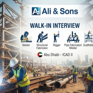 Ali & Sons Walk-In Interview 2026 – Abu Dhabi Jobs