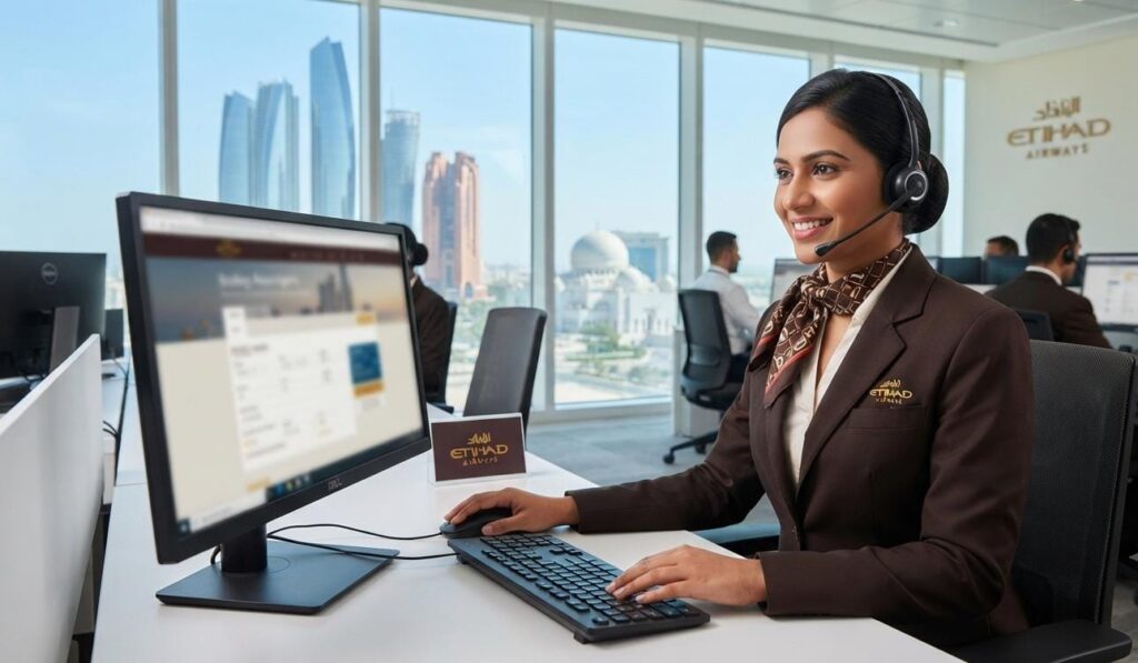 Etihad Airways Recruitment 2026 Contact Centre Agent vacancy in Abu Dhabi