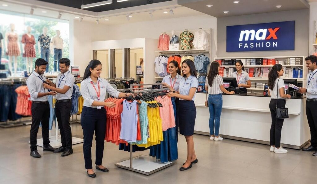 Max Fashion Recruitment 2026 for Store Assistant, Store Associate and Visual Merchandiser