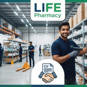 LIFE Pharmacy Warehouse Assistant walk-in interview in Dubai on 20 September 2026