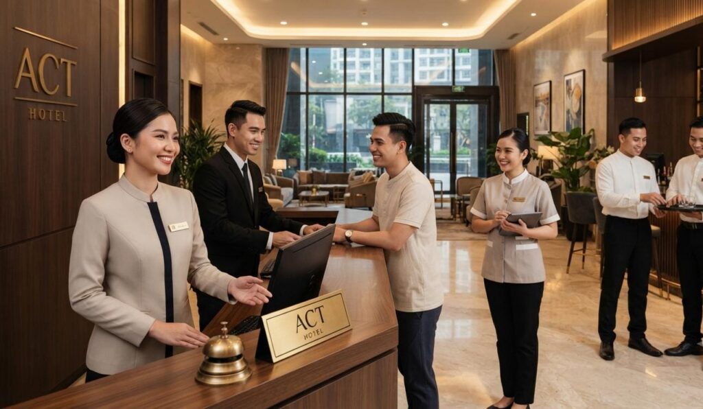 Image Alt Text: ACT Hotel careers and job vacancies in hospitality departments