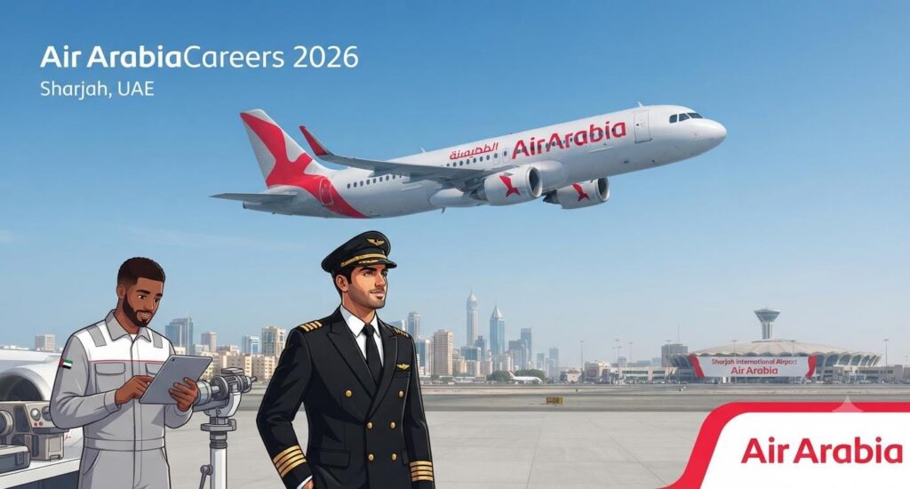 Air Arabia Recruitment 2026: Apply for Latest UAE Jobs|Apply Now For Latest Vacancies 1 Air Arabia Careers 2026 – Latest Aviation Jobs in Sharjah, UAE