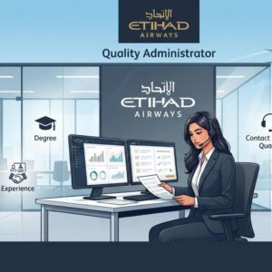 Etihad Airways Recruitment 2026 Quality Administrator job vacancy in Abu Dhabi, UAE