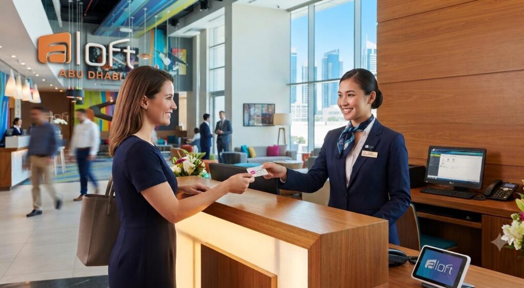 Aloft Abu Dhabi Jobs 2026: Receptionist Vacancy; Freshers Can Apply| Apply Now For Latest Vacancies 1 Aloft Abu Dhabi Receptionist Jobs 2026 at Abu Dhabi National Exhibition Centre
