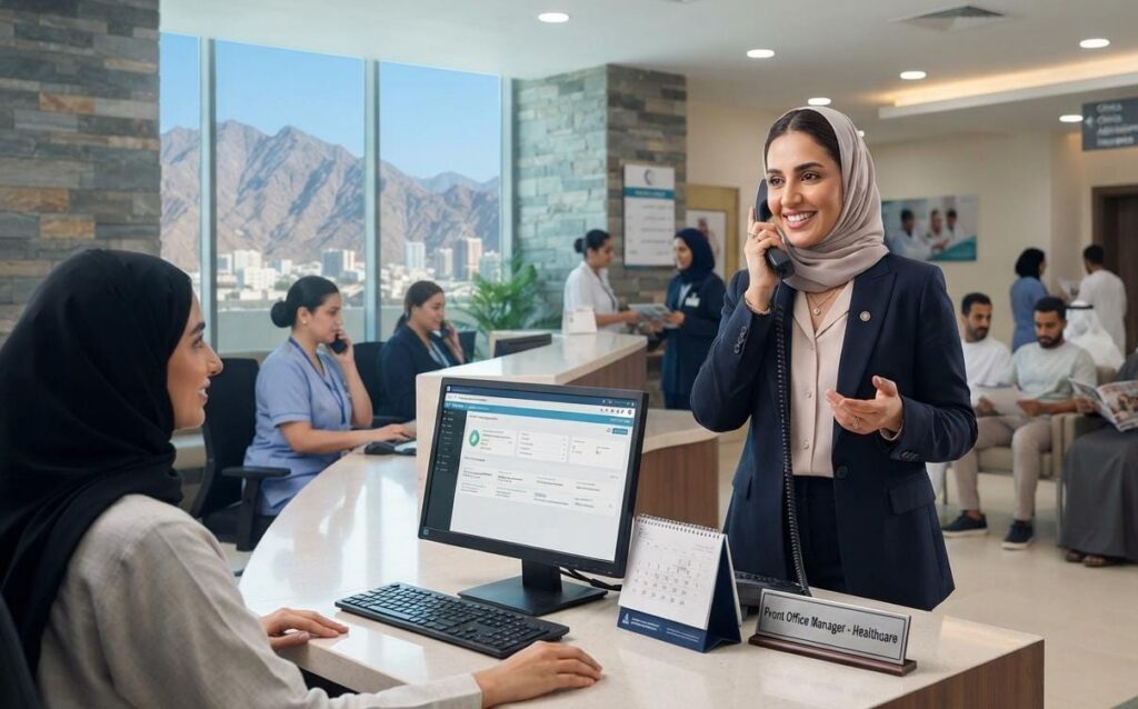 Front Office Manager Job in Fujairah: UAE Healthcare Vacancy|Apply Now For Latest Vacancies 1 Front Office Manager Healthcare Jobs in Fujairah UAE