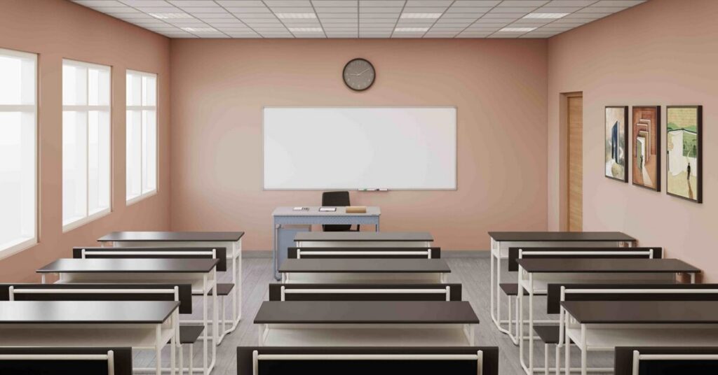 21 New Schools to Open in Al-Mutlaa കുവൈത്തിലെ അൽമുത്ലയിൽ 21 പുതിയ സ്കൂളുകൾ; പ്രവർത്തനം ഘട്ടംഘട്ടമായി 1 class room scaled e1790327236945