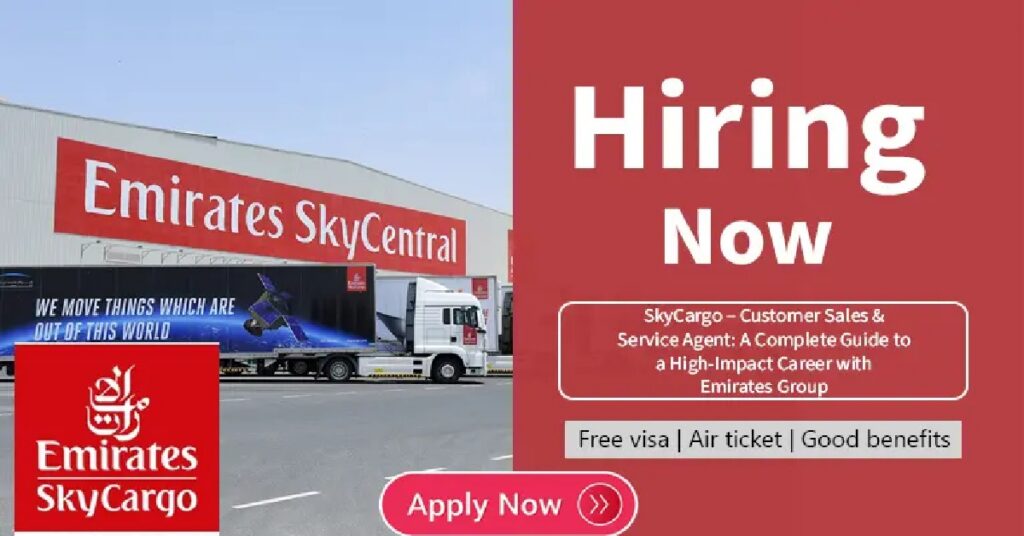 Cargo Jobs : Emirates SkyCargo Jobs 2026: Cargo Operations Agent – Safety Vacancy in Dubai 1 sky