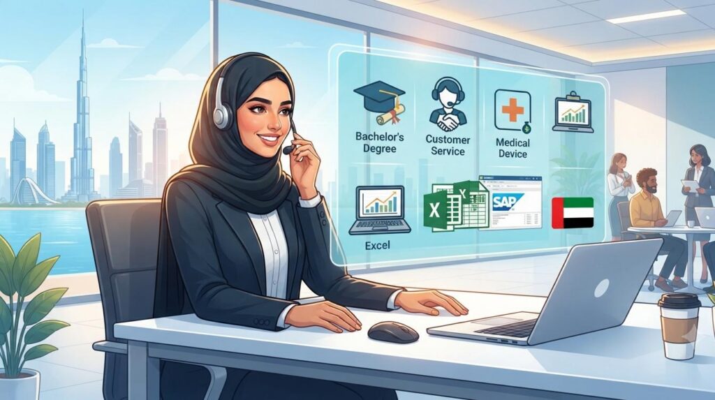 Customer Service Representative Jobs in Dubai for UAE Nationals|Apply Now For The Latest Vacancies 1 Customer Service Representative job in Dubai for UAE nationals
