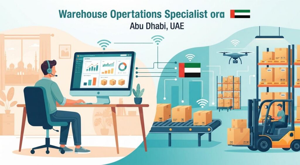 Recruixs Warehouse Operations Specialist remote job vacancy in UAE, Abu Dhabi