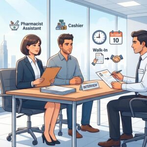 LIFE Pharmacy Dubai walk-in interview 2026 for Assistant Pharmacist and Cashier jobs