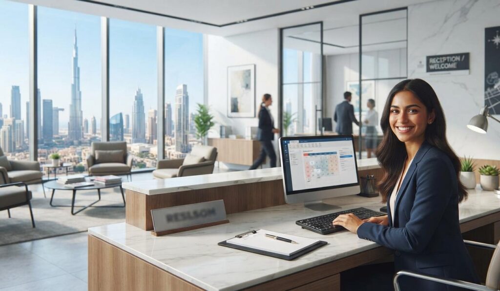 Receptionist Job in Dubai at DLA Piper