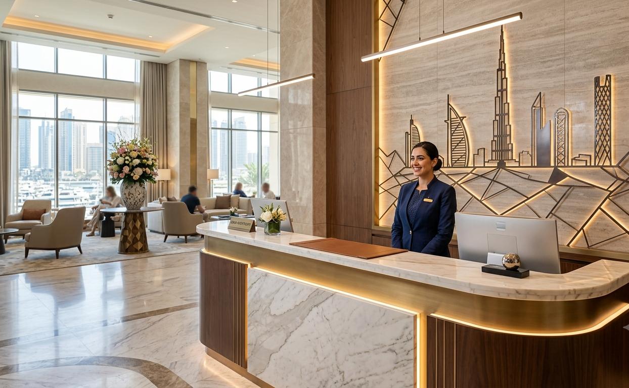 Addmind Hospitality Receptionist job vacancy in Dubai, UAE